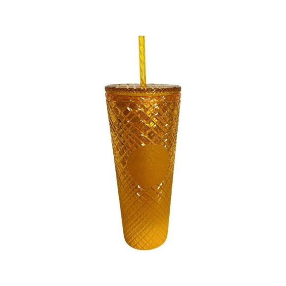 Starbucks Dining Starbucks Mango Jeweled Orange Yellow Tumbler